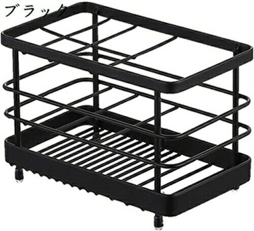 歯ブラシスタンド 置き型 炭素鋼 電動歯ブラシ置き 歯磨き粉 歯ブラシ立て 小物ホルダー 水切り 防カビ..