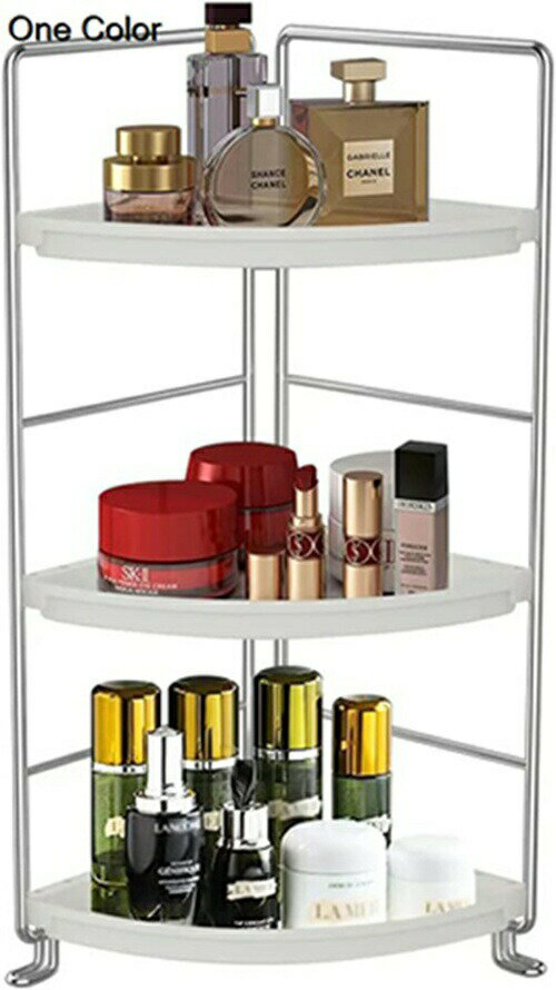 3段式 浴室用ラック お風呂ラック 化粧品ラック 自立式コーナー収納棚 シャンプーラック シャワーラック キッチンシェルフホルダー スパイスラック 積み重ね式 スタッカブルオーガナイザー 取り外し可能 組み立てが簡単 小物収納 スペース節約 錆びにく