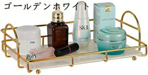 シャンプーラック バスルーム収納ラック 浴室用ラック バスルームの棚 シャワーラック シャンプーシェルフ 洗面台ラック 洗面台収納 ウォールラック 小物仕上げ スパイスラック バスルーム/洗面台/キッチン収納壁棚 (中二層,ゴールデンホワイト)