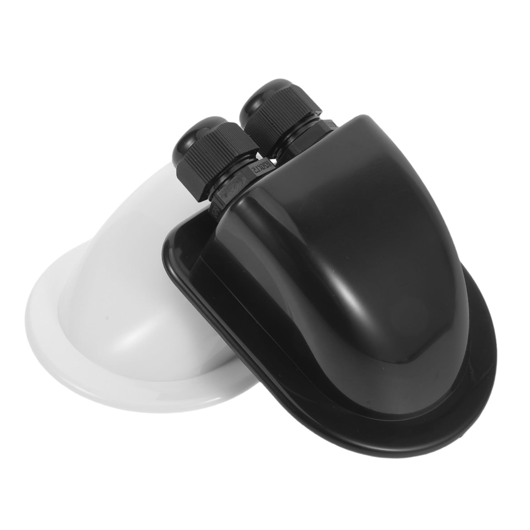 2個太陽光発電ダブルケーブルエントリーグランドボックス 防水耐風安定設計 屋根用対応 ソーラーパネル配線収納 簡単取付