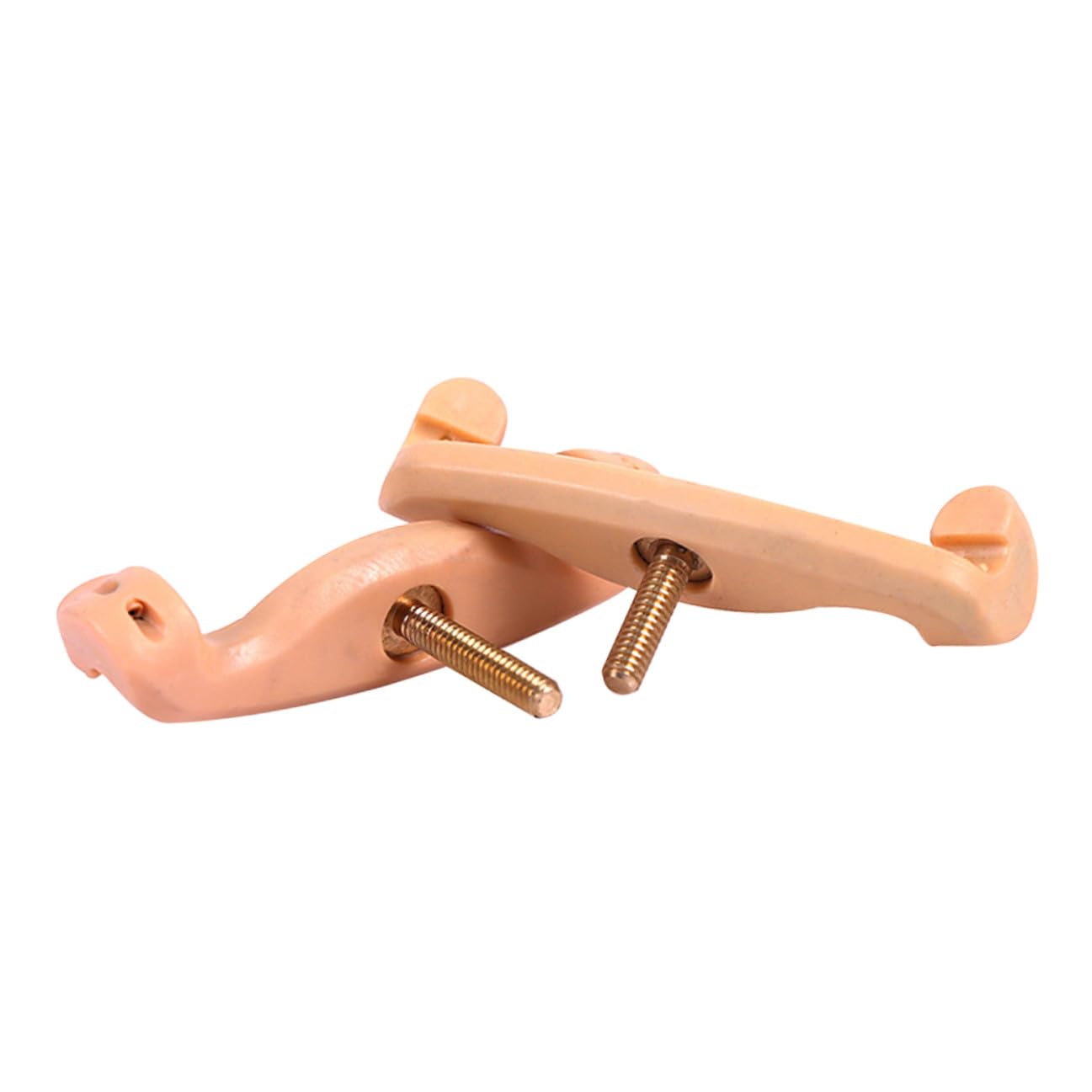 2個 バイオリン肩当て 通用滑り止めショルダーブラケット 快適クッション付き肩パッド 演奏サポート用小提琴肩托パーツ