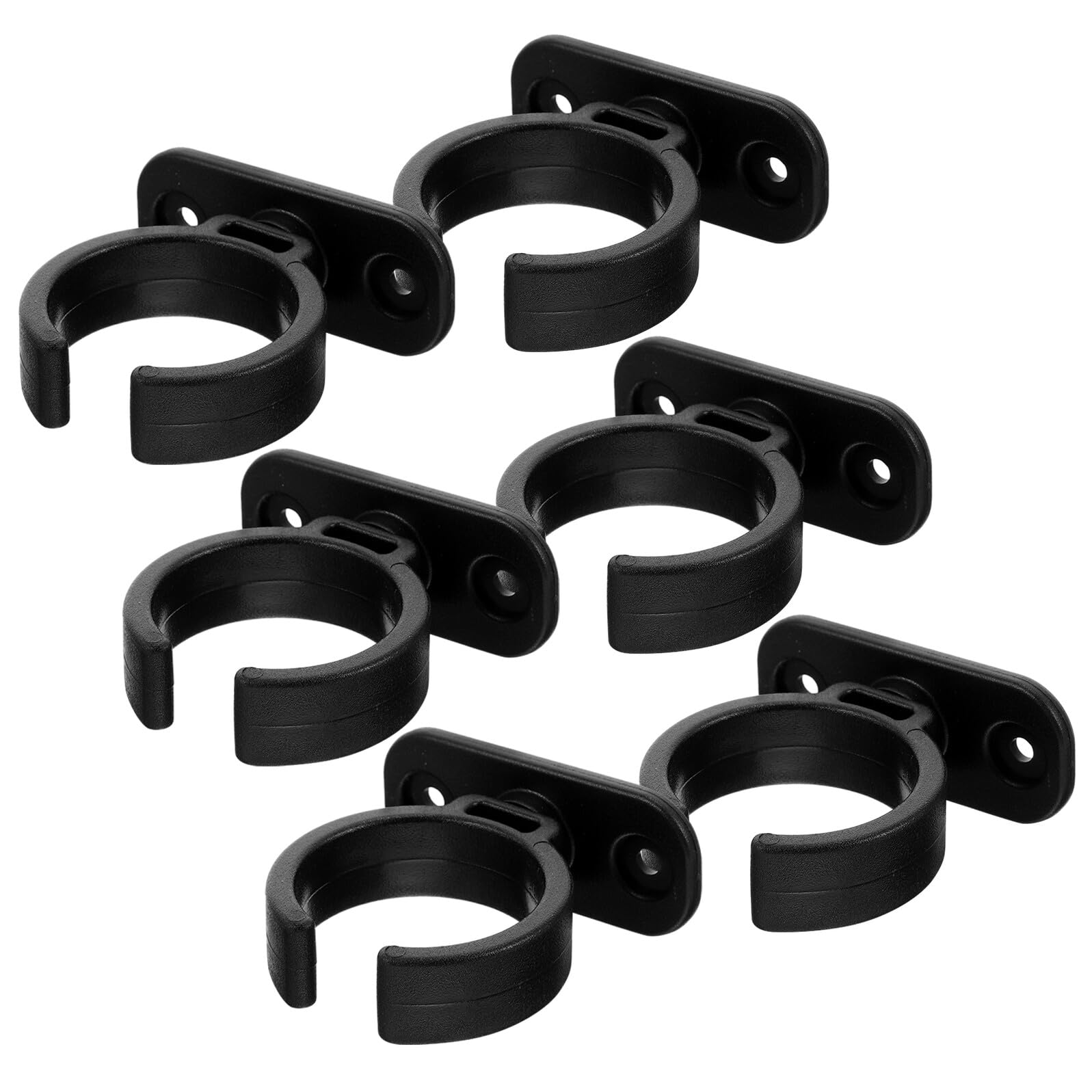 6個 小型マイクホルダー 多機能デスクトップマイクスタンド クランプ式 ノンスリップ設計 耐久性プラス..