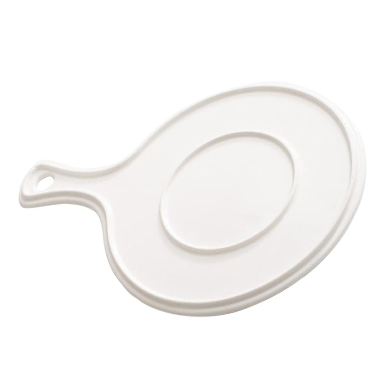 陶瓷西餐披萨パン 大号形ホームベーキングトレイ 滑らか一体成型耐熱オーブントレイ キッチン用多用途..