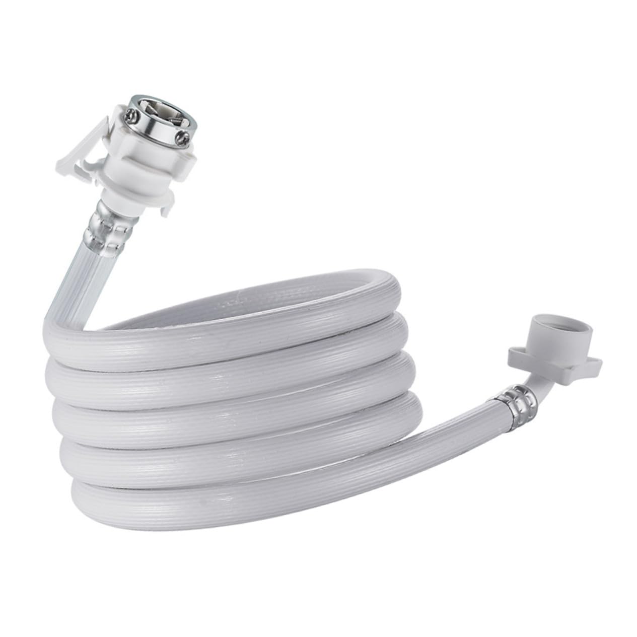 加厚 全自動洗濯機給水ホース 耐久性 ステンレス接続 水漏れ防止 通用型柔軟給水管