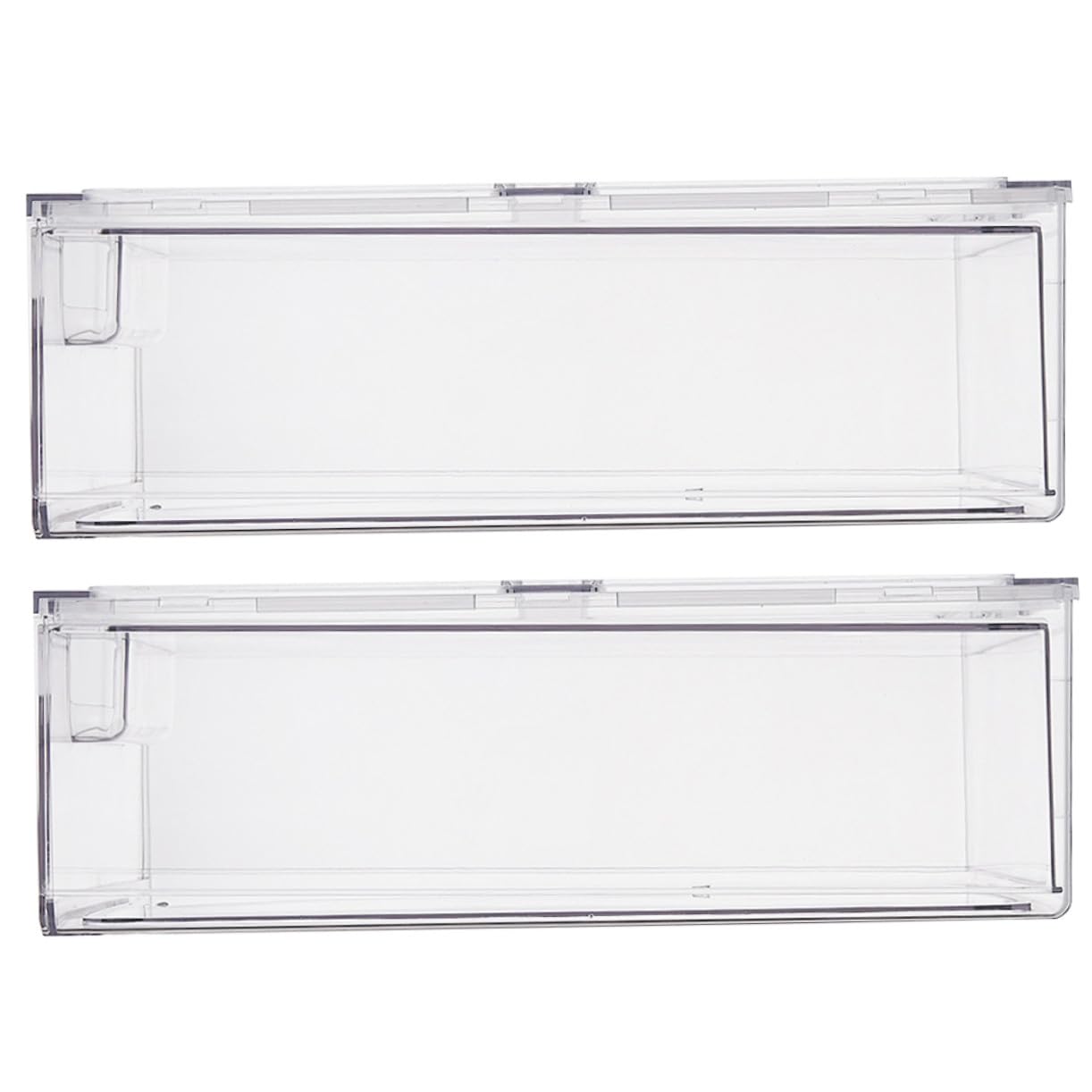 2個 冷蔵庫用式収納ボックス 製透明ザーボックス 野菜果物整理にな多機能冷蔵庫オーガナイザー 鮮保持 ..
