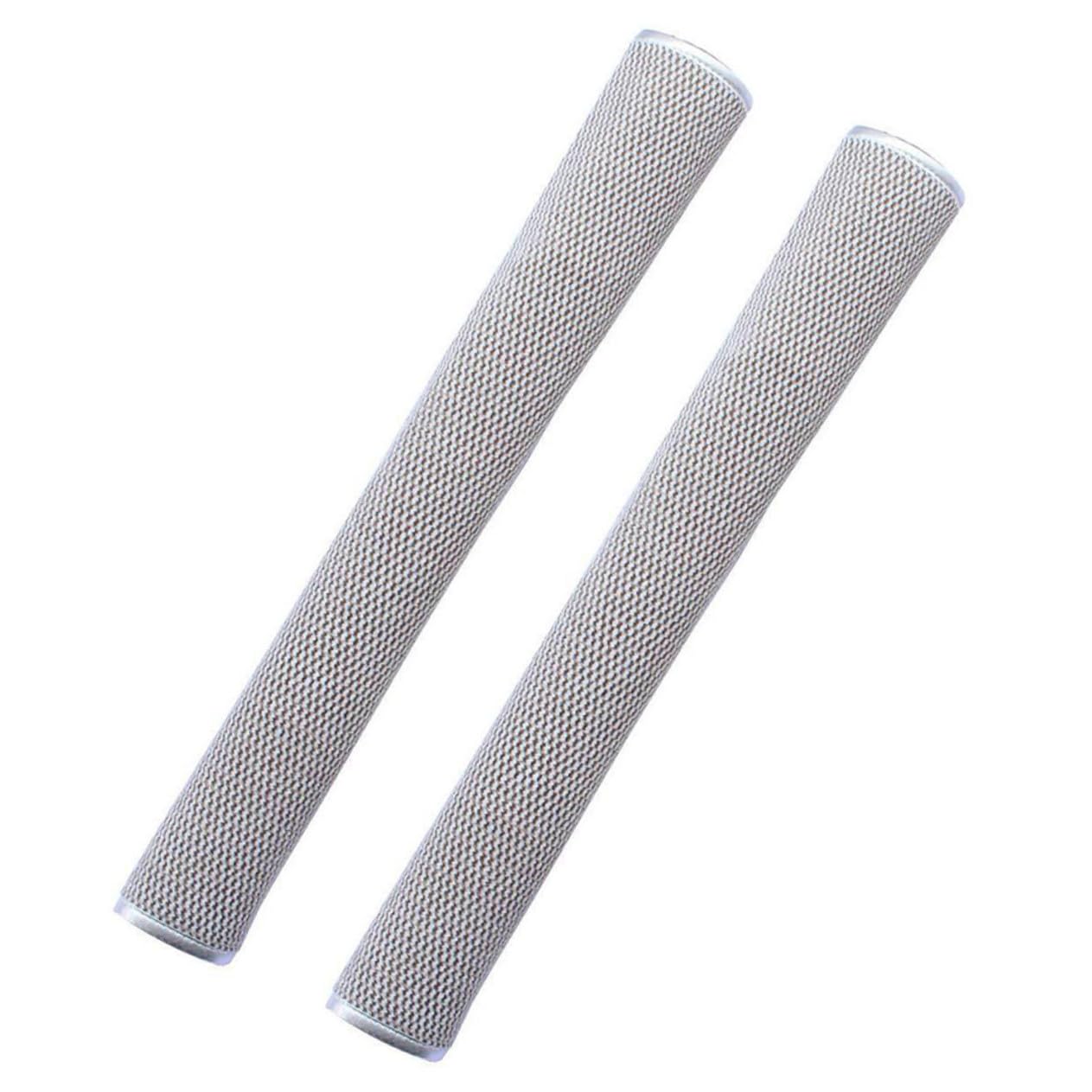 2個防滑冷蔵庫ハンドルカバー 食品油汚れ防止 洗濯可能 キッチン家電用マイクロ波オーブン対応