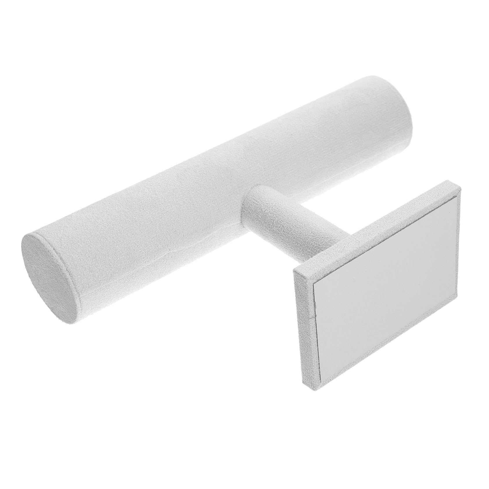 木製字型ブレスレットホルダー 安定したベース付き 腕時計兼用アクセサリースタンド デスクトップ収納..