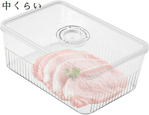 冷蔵庫中 冷蔵庫ケース 冷蔵庫トレー 冷蔵庫収納 キッチン 収納 野菜収納 食品収納 缶詰収納 小物収納 ..