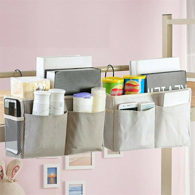 ベッドサイド 収納ラック 吊り下げ収納 ベッド 収納 家庭用品 寮の部屋 ベビーベッド ダブルベッ 学生..
