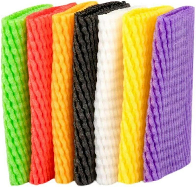 フルーツネットキャップ 耐衝撃 伸縮性 衝突防止 メッシュバッグ 保護スリーブ 果物 梱包用