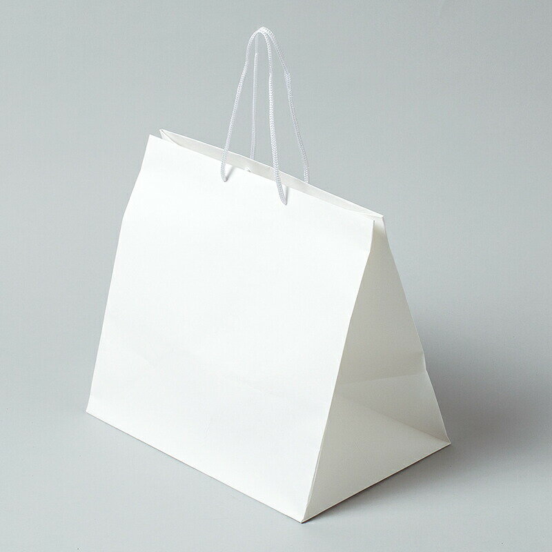 手提げ紙袋 アレンジバッグ L 白無地 1枚 シモジマ