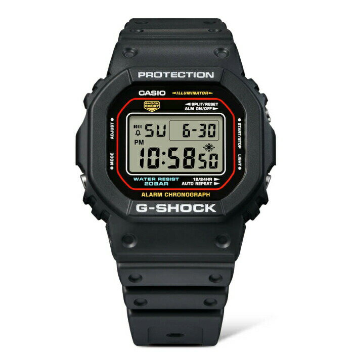 新品・正規 Iconic Styles初代G-SHOCKカラー DW-5600RL-1JF[カシオGショック デジタル CASIO正規販売店 コンセプトショップ ギフト ラッピング無料]