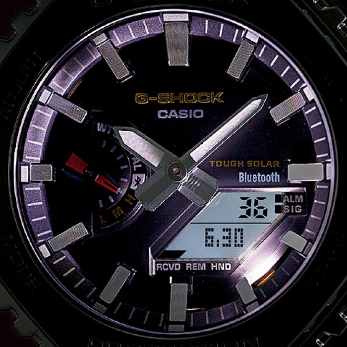 【2025年6月発売】【最大12回無金利ローンok】新品・正規 G-SHOCK GM-B2100SD-1CJF[カシオ Gショック タフソーラー Bluetooth アナデジ デジアナ フルメタル メタルブレス CASIO正規販売店 ギフト ラッピング無料]