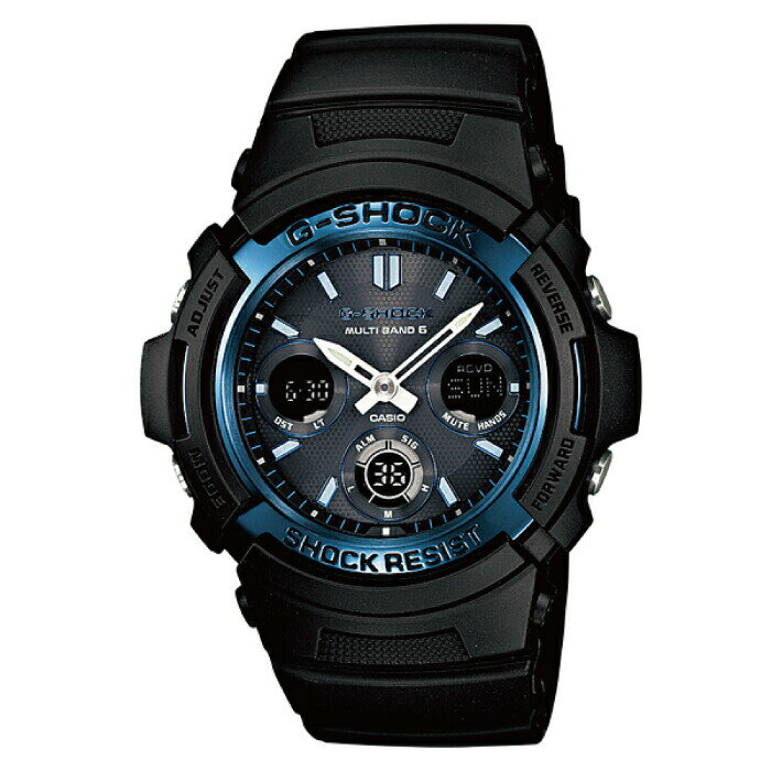 新品・正規 G-SHOCK BASIC AWG-M100A-1AJFカシオGショック ベーシックソーラー電波 メンズ アナデジ ワールドタイム 腕時計 CASIO正規販売店 ギフト ラッピング無料