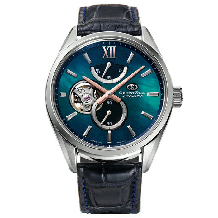 【最大60回無金利ローンok】ORIENTSTAR RK-BY0003A[オリエントスター プレステージショップ限定 セミスケルトン 革ベルトつき 正規 機械式時計 メカニカル オートマチック Mコレクションズ ギフト ラッピング無料]