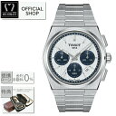 【10 OFFクーポン配布中】【最大60回無金利ローンok】TISSOT PRX Automatic Chronograph T137.427.11.011.01 ティソ ピーアールエックス オートマティック クロノグラフ パンダ 正規販売店 新品 機械式自動巻腕時計 メンズ T1374271101101 ギフト ラッピング無料