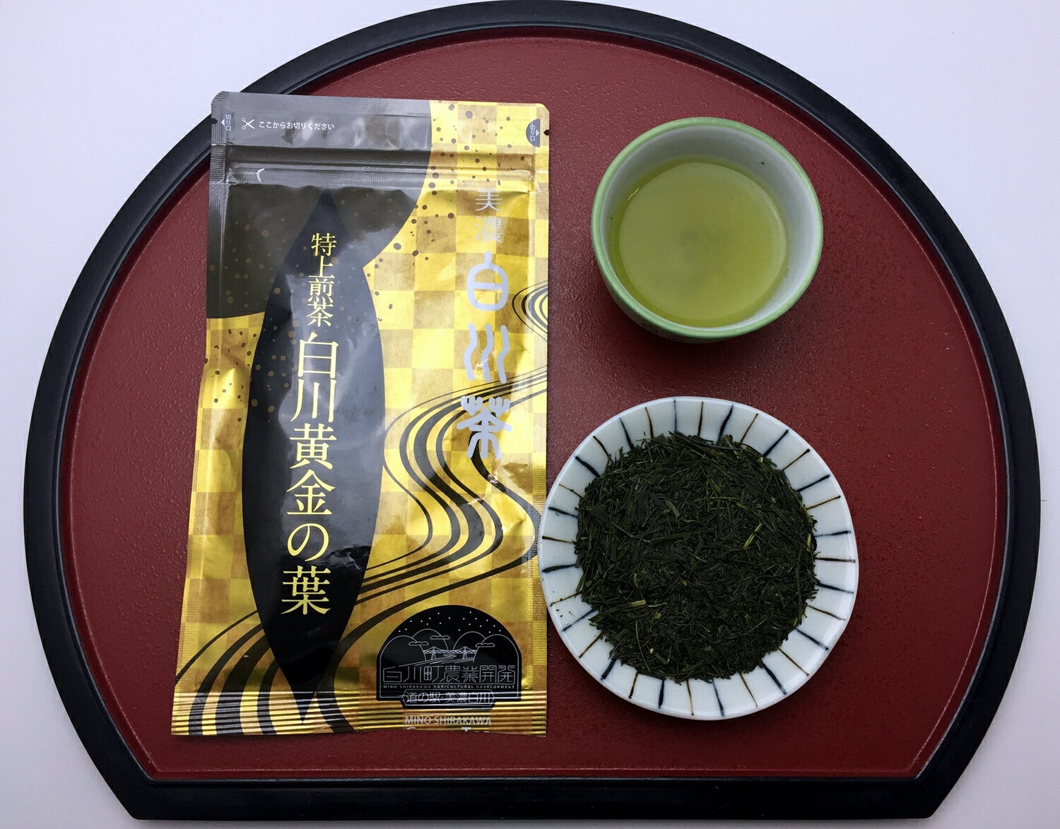 美濃白川茶　特上煎茶　白川黄金の葉のサムネイル