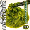 限定販売 天然 むなかた産 味付き そうめんのり(太もずく)×8袋(1袋2パック入)【冷凍】(宗像産/天然)国産 九州 福岡 海藻 ねばねば ダイエット ヘルシ...