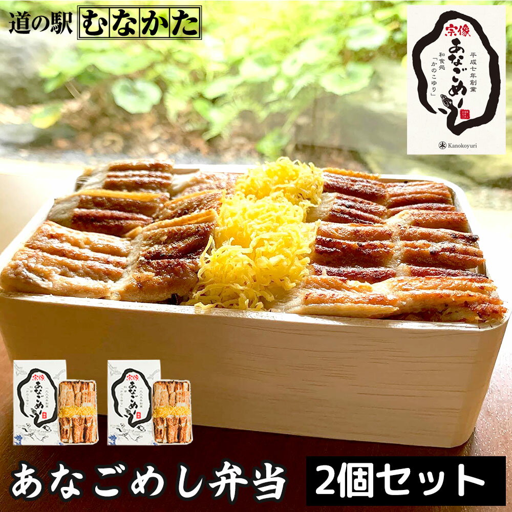国産 福岡 天然あなご あなごめし お弁当 2折 セット 化粧箱 【冷凍】 お中元 ギフト 贈答 お歳暮 かのこゆり 玄界灘 鐘崎産 穴子 アナゴ お土産 釜めし 釜飯 道の駅 九州 お取り寄せ グルメ 魯山人 非常食 海鮮 魚介 海の幸 父の日 送料無料のサムネイル