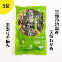 【マラソン限定クーポン&P2倍】わかめ 塩蔵わかめ 200g ×5袋 冷蔵 地島産 長期保存 肉厚 塩蔵 湯通し ワカメ 若布 お中元 お歳暮 敬老の日 国産 無添加 産地直送 お取り寄せ 新鮮 福岡 宗像市 地島産 みそ汁の具 万能 刺身 酢の物 味噌汁材料 ダイエット 送料無料