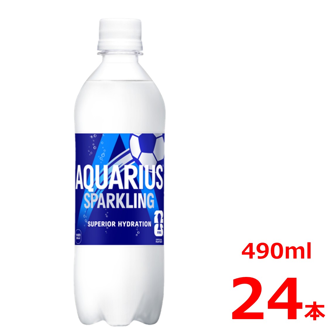 アクエリアス スパークリング 490mlPET/24本入り/AQUARIUS/スポーツドリンク