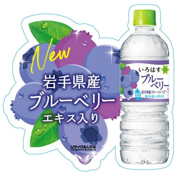 い・ろ・は・す ブルーベリー555mlPET/24本入り/いろはす/東北限定/岩手
