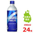 【10%offクーポン】アクエリアス スパークリング 490mlボトル缶/24本入り/北東北限定
