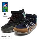 エムイーアイ MEI カジュアルシューズ メンズ MEM-703 703 ブラック ネイビー