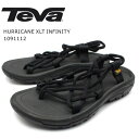 テバ TeVA レディース ハリケーン XLT インフィニティー スポーツサンダル アウトドア サンダル HURRICANE XLT INFINITY ブラック