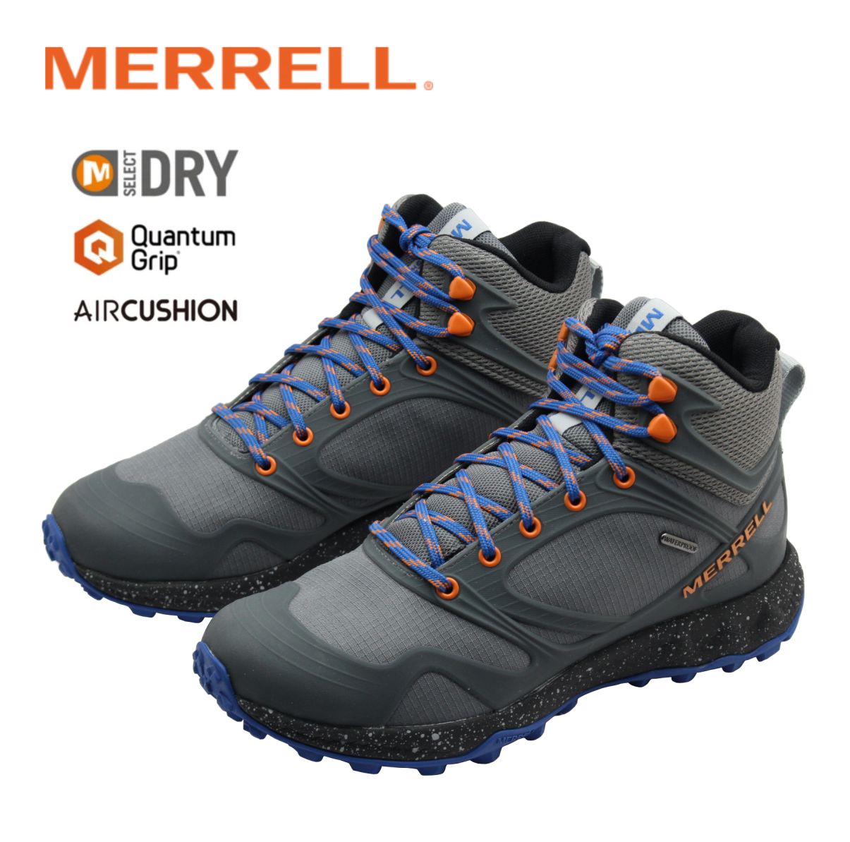 MERRELL メレル メンズ スニーカー オルタライト ミッド ウォータープルーフ シューズ 33963 防水 透湿 靴 ロック イグズーベランス