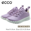 ECCO GRUUV W エコー グルーブ レディース シューズ 218203 60990 ウィメンズ ウォーキング スニーカー レザー 革 歩きやすい 紐 靴...