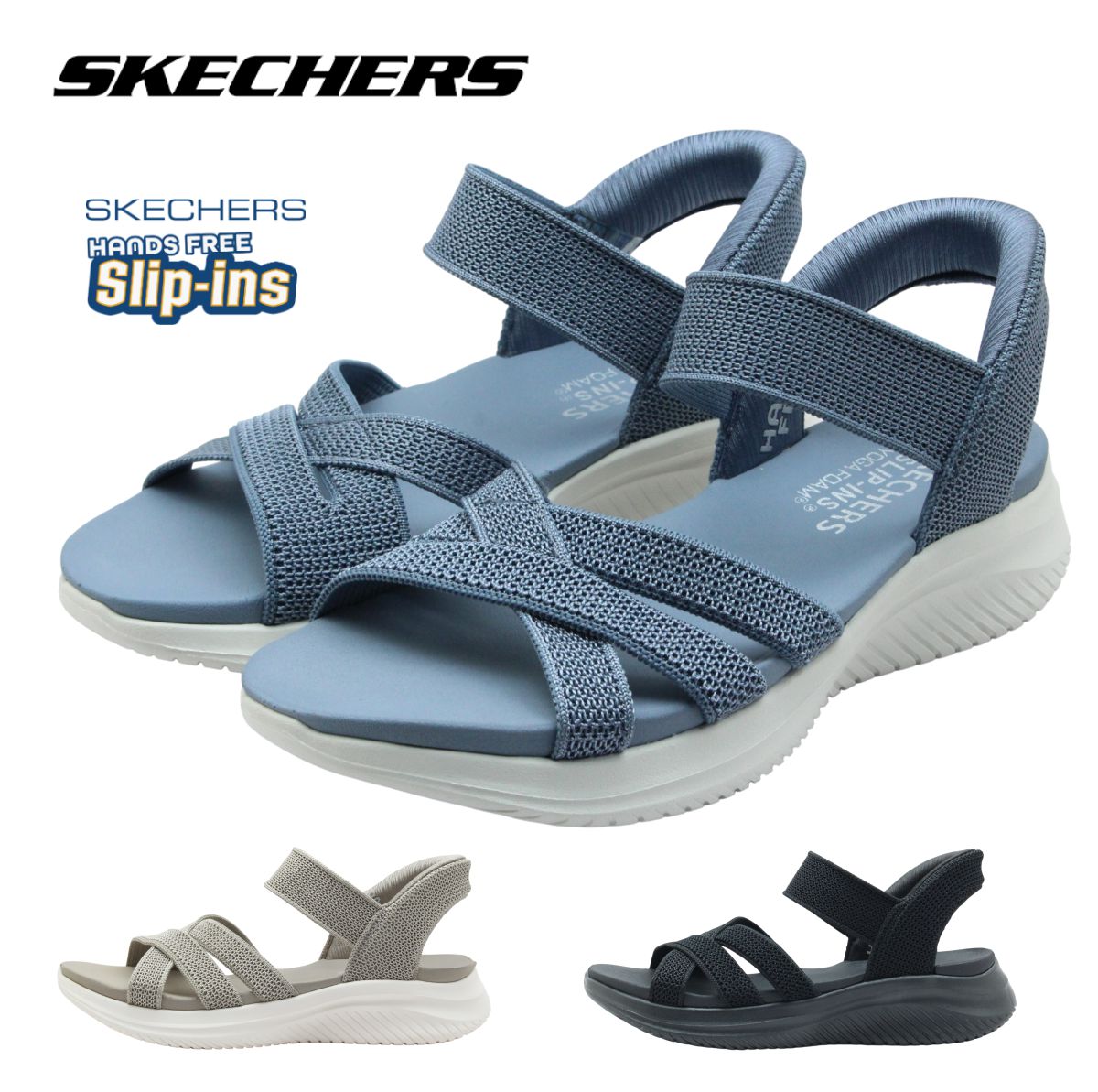 SKECHERS スケッチャーズ 164085 レディース サンダル ハンズフリー スリップインズ ウルトラフレックス 3.0サンダルフォーエバーベター 手を使わずに履ける 靴 ■機能詳細 ・スケッチャーズハンズフリースリップインズバックヒール ・ヒールピローで足をしっかり固定 ・クッション性のある快適なヨガフォームフットベッド ・100パーセントヴィーガン素材を使用 ■デザイン詳細 ・ヴァンプにクロスストラップを配したニットアッパー ・フレキシブルでトラクション性の高いアウトソール ・ヒールの高さは約 3.2cm ・洗濯機洗い可能 ・スケッチャーズのロゴディテール メーカー希望小売価格はメーカーサイトに基づいて掲載していますSKECHERS スケッチャーズ 164085 レディース サンダル ハンズフリー スリップインズ ウルトラフレックス 3.0サンダルフォーエバーベター 手を使わずに履ける 靴 ■機能詳細 ・スケッチャーズハンズフリースリップインズバックヒール ・ヒールピローで足をしっかり固定 ・クッション性のある快適なヨガフォームフットベッド ・100パーセントヴィーガン素材を使用 ■デザイン詳細 ・ヴァンプにクロスストラップを配したニットアッパー ・フレキシブルでトラクション性の高いアウトソール ・ヒールの高さは約 3.2cm ・洗濯機洗い可能 ・スケッチャーズのロゴディテール