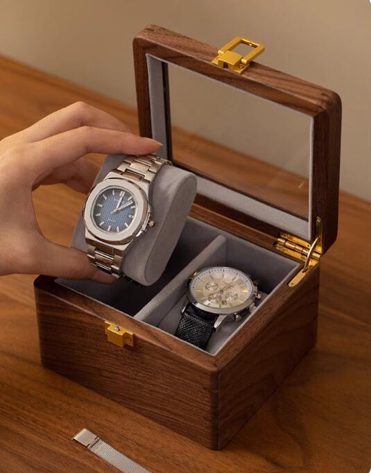 コレクション コンパクト ウォッチボックス 高級 収納1本/2本/3本入り 時計収納ケース おしゃれ 腕時計ケース 木製 時計ケース