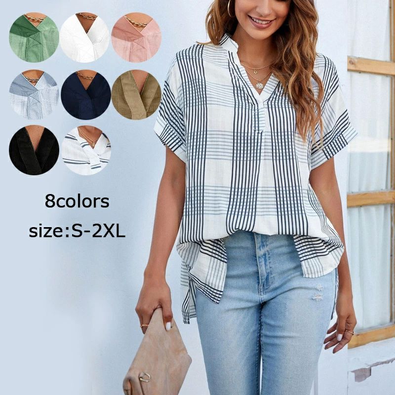 ギャザ タック ロング 大きいサイズ プルオーバー ゆったり フレンチスリーブ シャツブラウス 半袖 レディース シャツ ブラウス