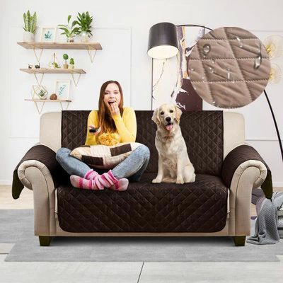 汚れ防 滑り止め 防水シート 犬猫用 清潔簡単 ソファー保護 防塵 肘付き 撥水加工 防水 シーツ ソファーマット ソファーカバー