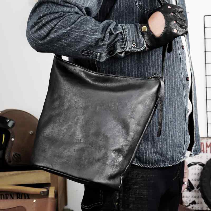 クロスボディ 大容量 バケット 牛革 なめし 第一層 バッグ ショルダー 革 レトロ 小物 アイテム オシャレ ファッション