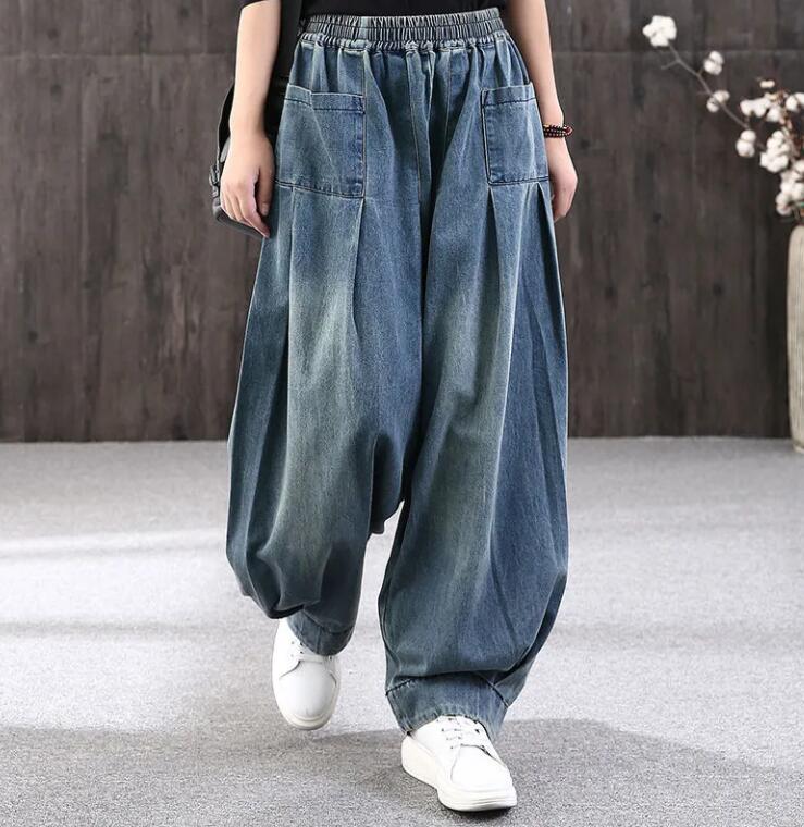 ボトム レディース イージーパンツ タイパンツ アラジンパンツ バルーン ジョガーパンツ ゆったり デニムパンツ デニム サルエル