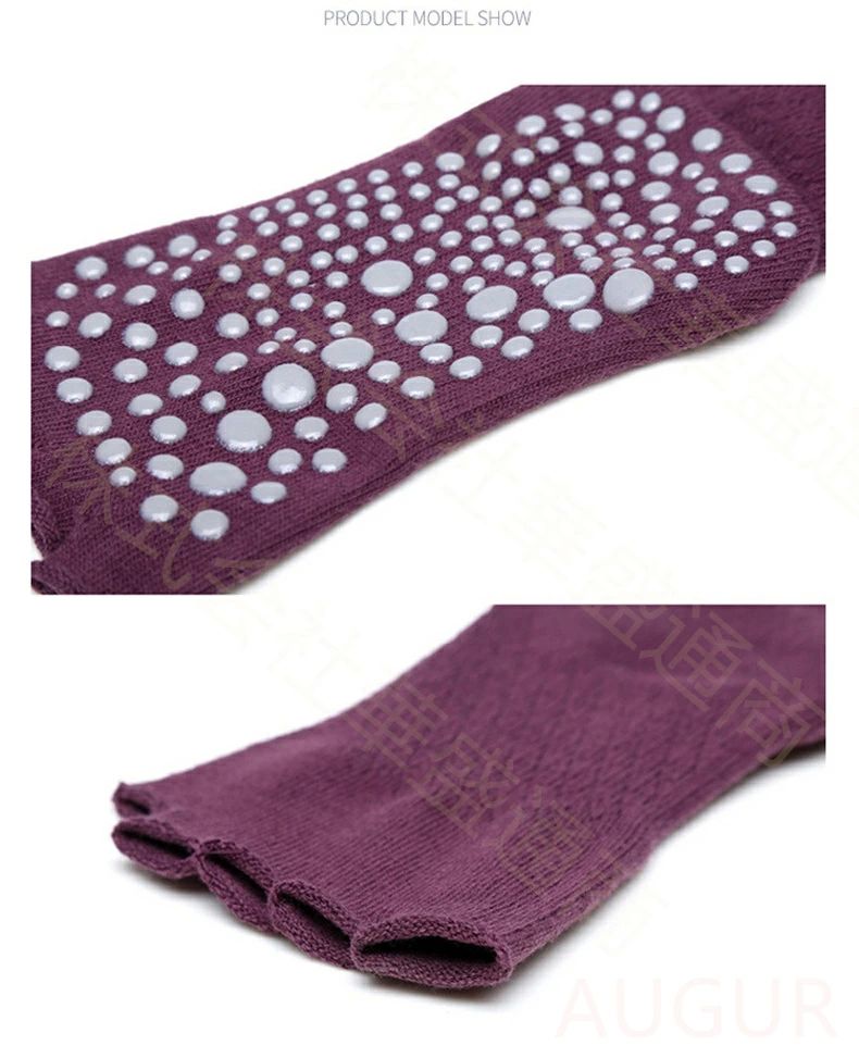 ウォーキング ランニング よが 指なし ハイソックス ヨガウェア ピラティス ロング丈 滑り止め 五本指 ソックス ヨガ 5本指 靴下