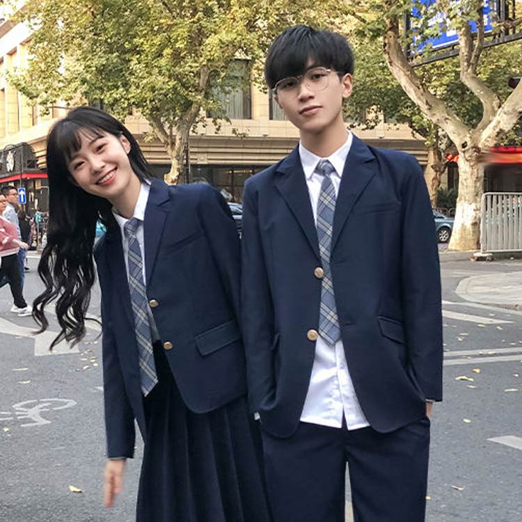 アウター jk スーツジャケット スクール制服 男子制服 2つボタン トップス スクールウエア レディース ブレザー 学生服 スクール