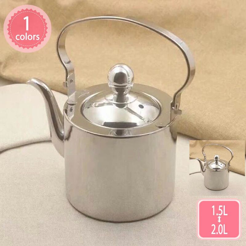 キャンプ おしゃれ やかん ストーブ対応 ヤカン 耐熱ハンドル 軽量 大容量 笛ふきケットル ステンレス ..