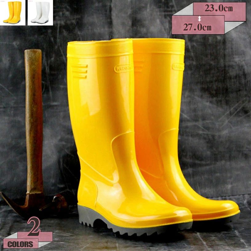 レインブーツ ロング メンズ ガーデニング おしゃれ 防水 長靴 レインシューズ 軽量 滑りにくい 撥水 梅雨 履きやすい かっこい