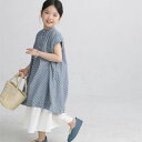 親子おそろい ベビー服 子供 ママ チェック柄 シャツワンピース 半袖ワンピース ペアルック 親子 女の子 レデイース ワンピース