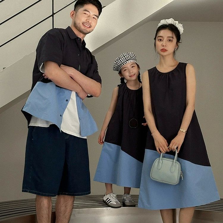 レディース メンズ 女の子 男の子 夏服 親子ペア 親子お揃い 家族お揃い 夏 親子ペアルック 親子服 セ..