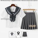 ブラウス 単品 セットアップ 長袖 半袖 白 グレー 中学 学生 通学 女子高生 制服