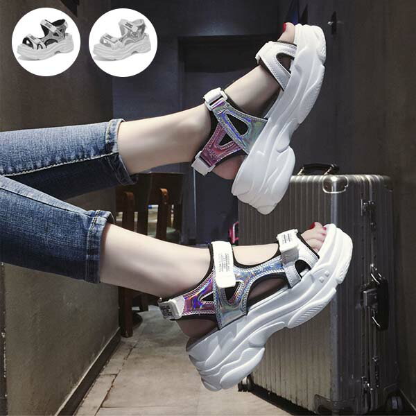 ビーチサンダ 夏ビーサン カジュアル 軽量 防滑 楽ちん 痛くない 歩きやすい スポーツサンダル 厚底スポーツサンダル レディース