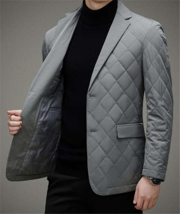 暖かい 軽量 防風防寒 通勤通学 秋冬服 カジュアル ビジネス ダウンブルゾン ダウンスーツジャンパー メンズ ダウンジャケット