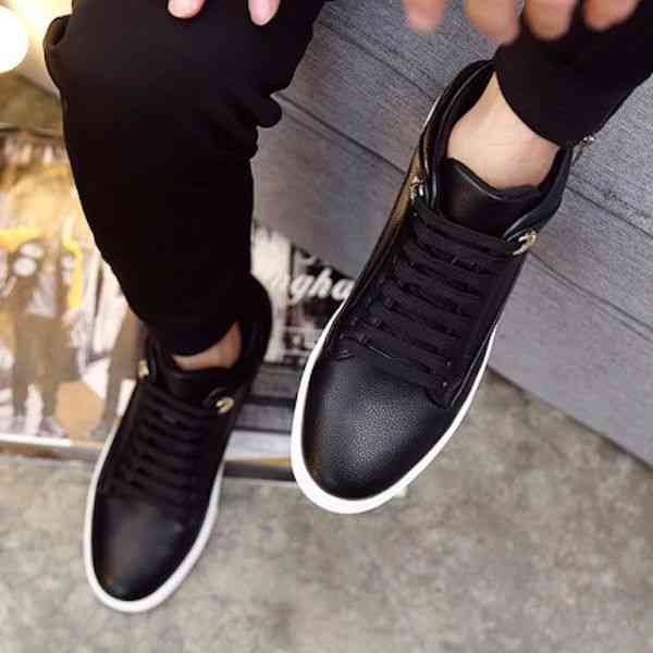 靴紐 結ばない 黒 おしゃれ 身長UP ホワイト 秋 マジック シークレットシューズ ウォーキング ブラック 防水 高い 幅広 メンズ