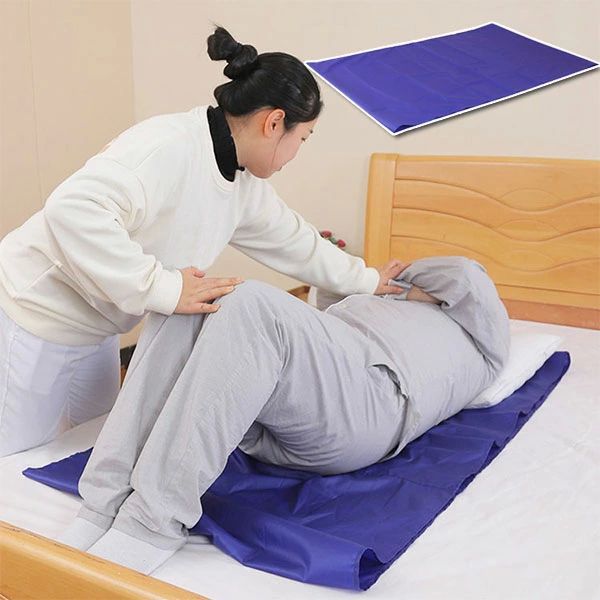 介 ベッド車いす移動 在宅 施設 介護用品 患者/高齢者移動サポートシート 起き上がり補助 大判サイズ 移動スライディングシート