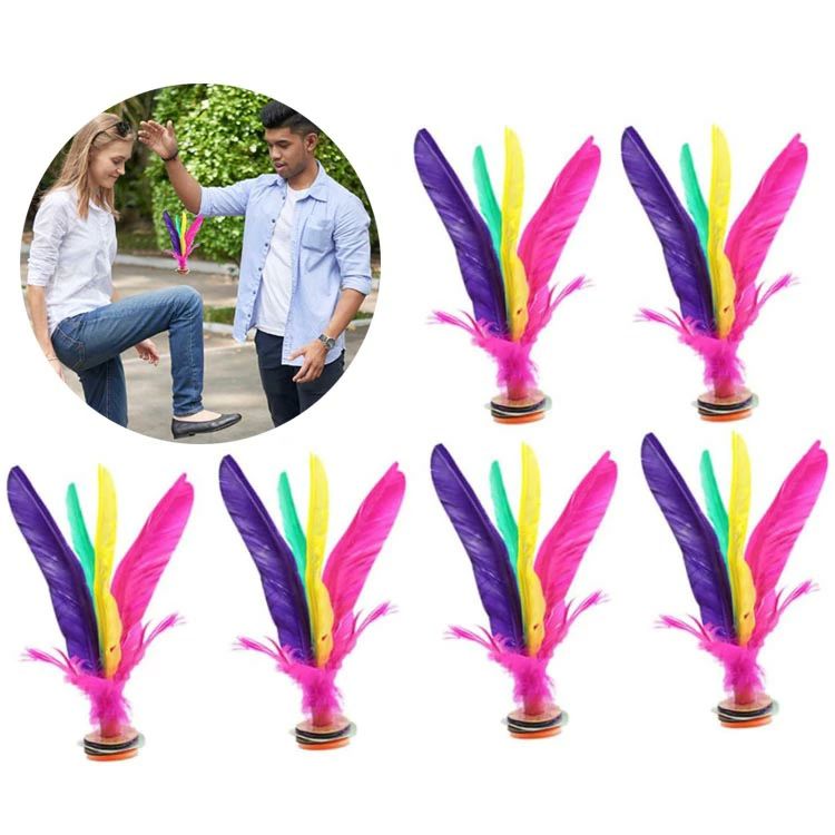 中国のキックシャト キックシャトル 羽根 スポーツバドミントン ユニーク 蹴鞠 インディアカ ジェンズ ダーカウ 蹴羽根 ダー 蹴