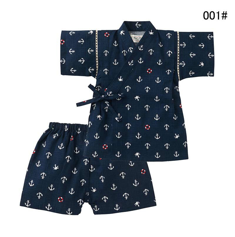夏祭り 和服 浴衣?甚平 子供服 甚平 キッズ ドレス